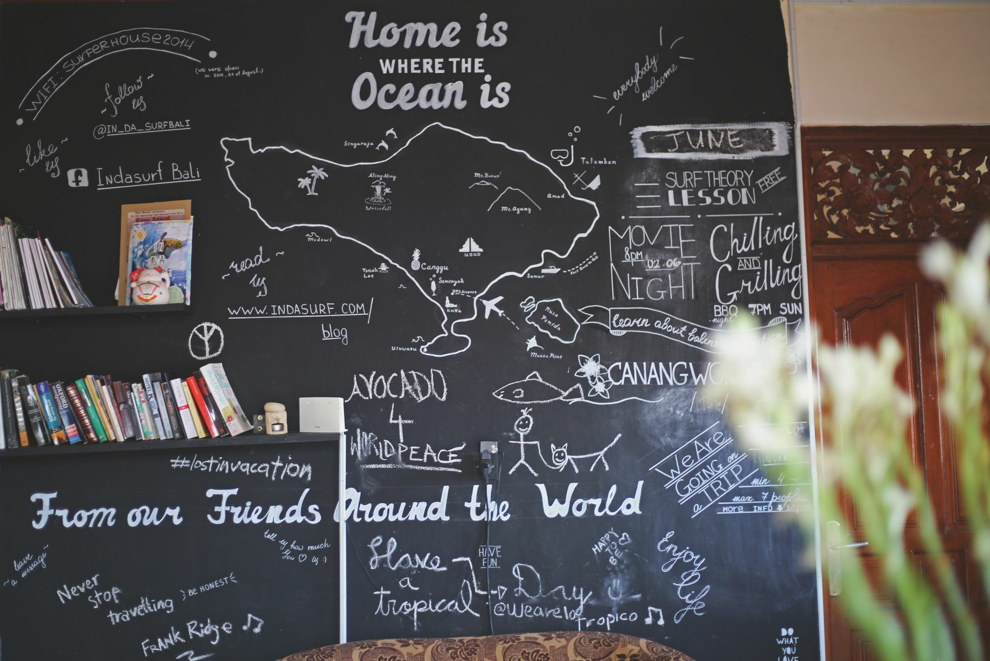 Surfers House Otel Kuta Lombok Dış mekan fotoğraf